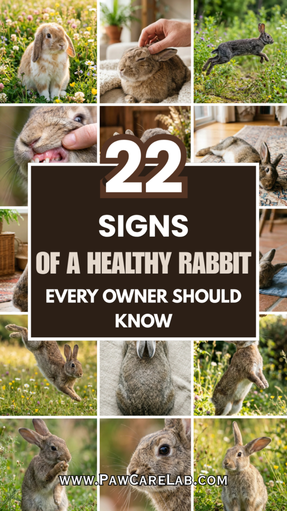 22 Signs of a Healthy Rabbit Every Owner Should Know