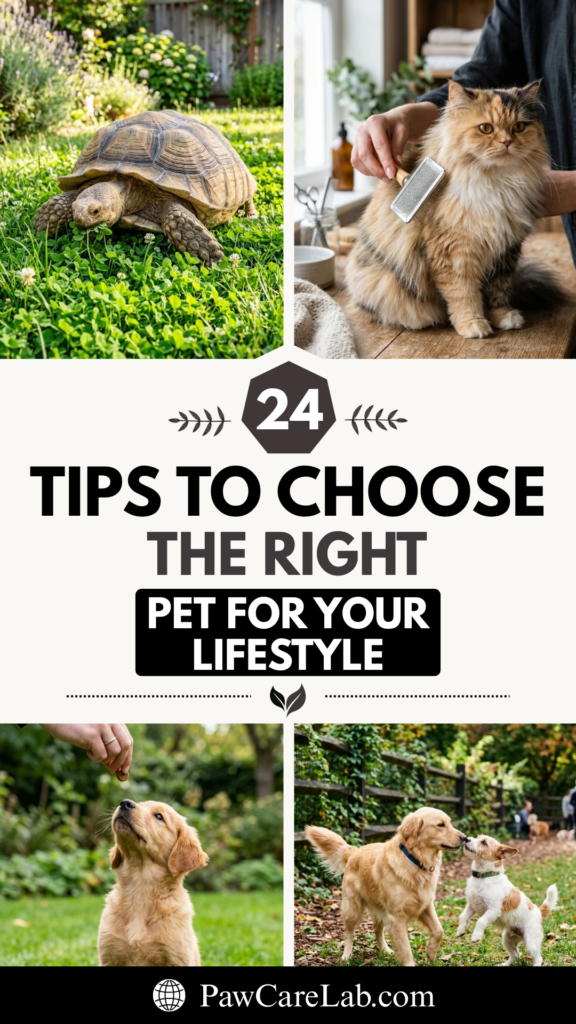 24 Tips to Choose the Right Pet for Your Lifestyle