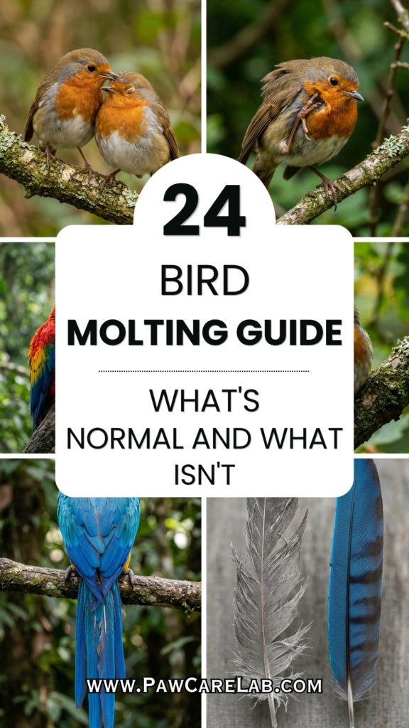 24 Bird Molting Guide: What’s Normal and What Isn’t