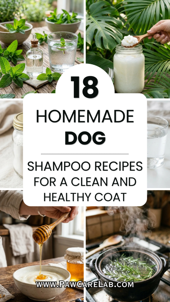 18 Homemade Dog Shampoo Recipes for a Clean and Healthy Coat