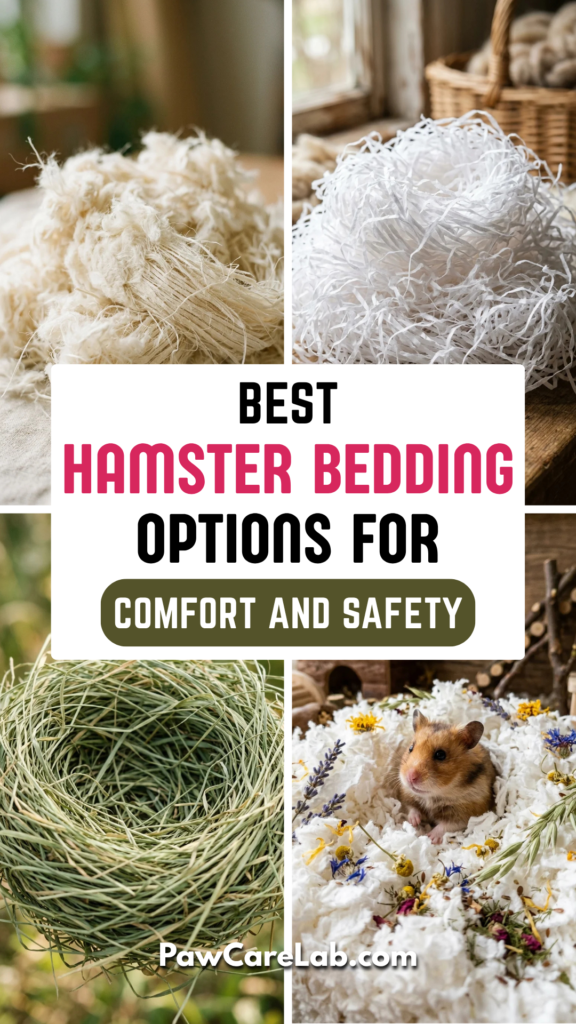 18 Best Hamster Bedding Options for Comfort and Safety