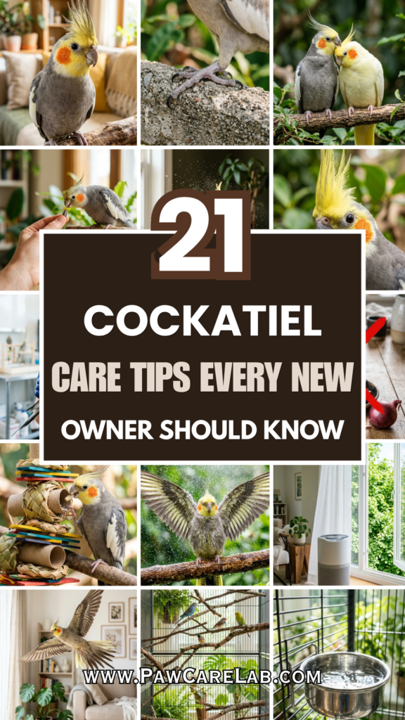 21 Cockatiel Care Tips Every New Owner Should Know