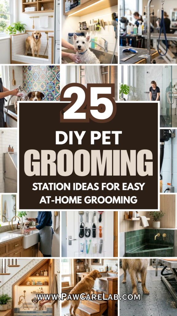 25 DIY Pet Grooming Station Ideas for Easy At-Home Grooming