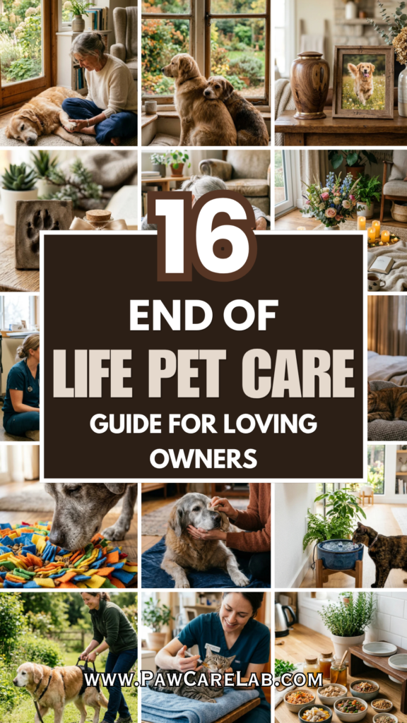 16 End-of-Life Pet Care Guide for Loving Owners