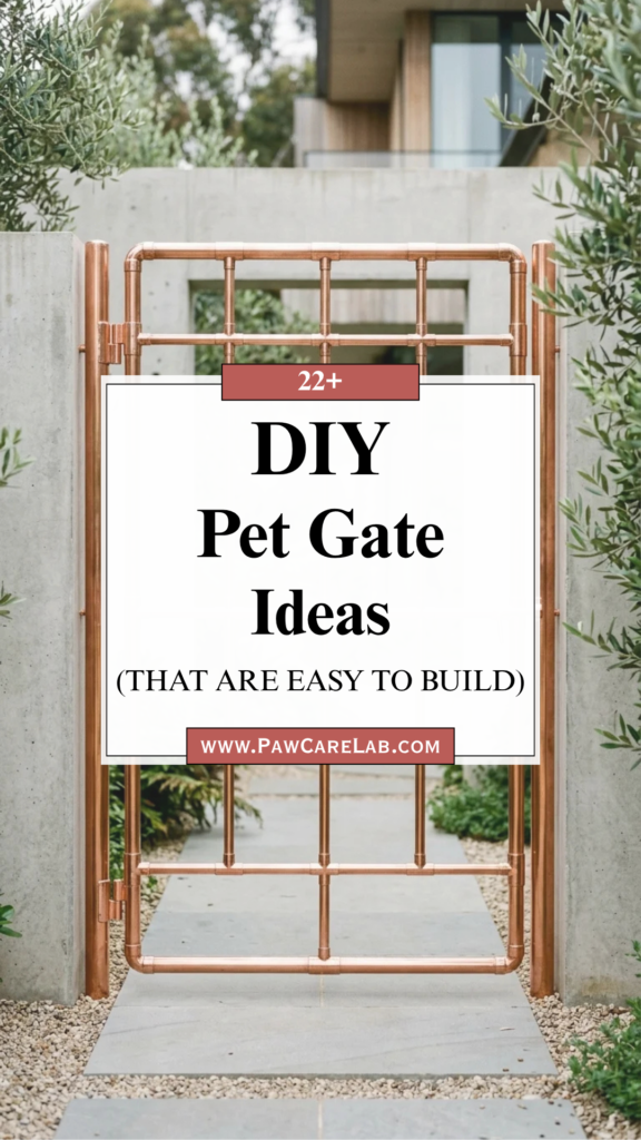 22 DIY Pet Gate Ideas That Are Easy to Build