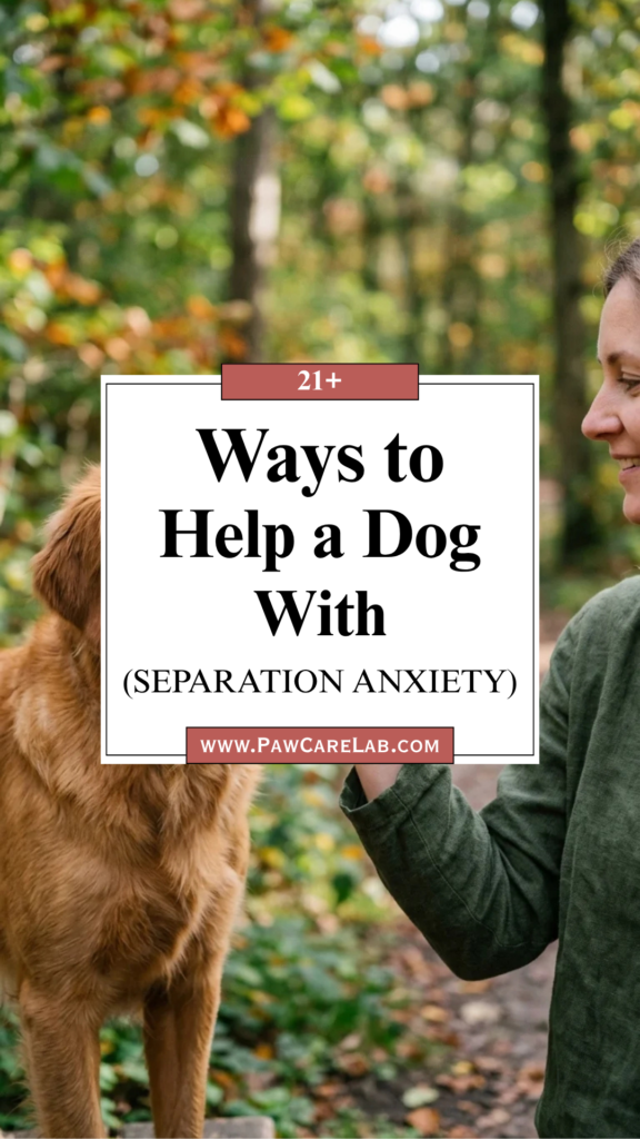 21 Ways to Help a Dog With Separation Anxiety