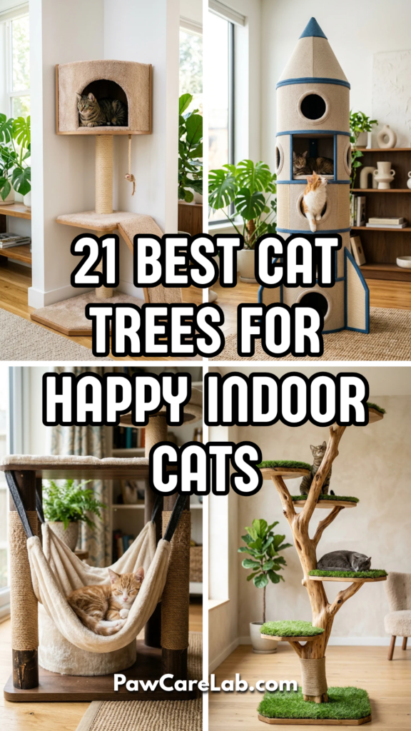 21 Best Cat Trees for Happy Indoor Cats