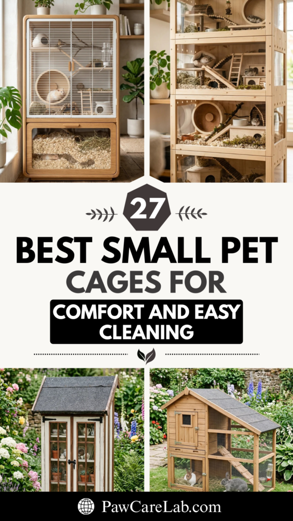 27 Best Small Pet Cages for Comfort and Easy Cleaning