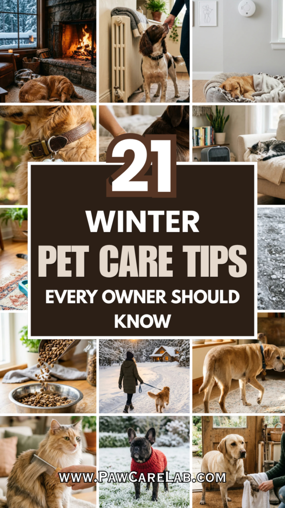 21 Winter Pet Care Tips Every Owner Should Know