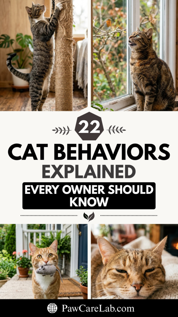 22 Cat Behaviors Explained Every Owner Should Know