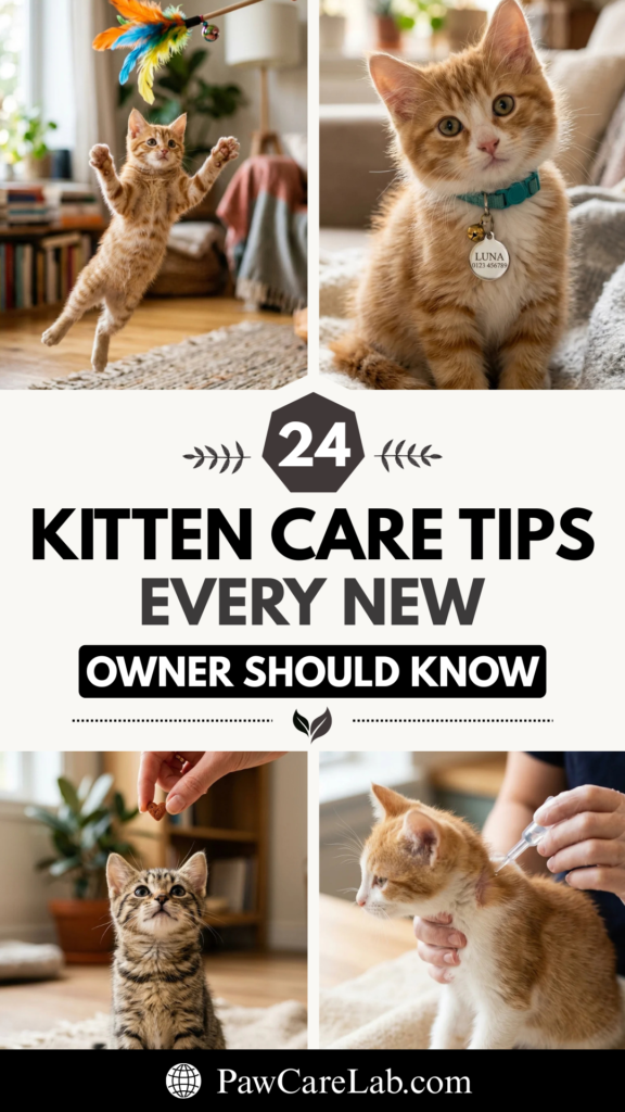 24 Kitten Care Tips Every New Owner Should Know