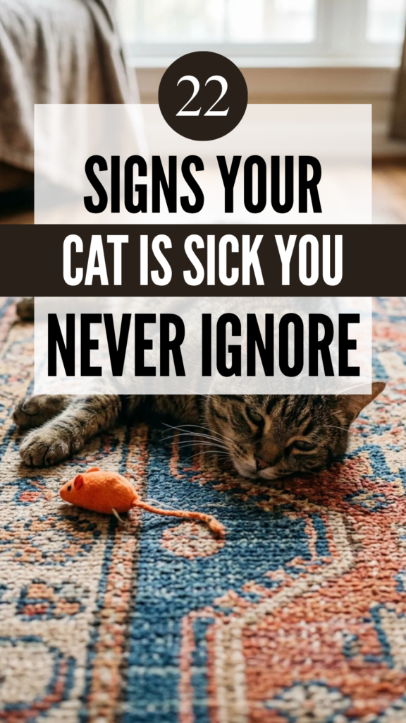 22 Signs Your Cat Is Sick You Should Never Ignore