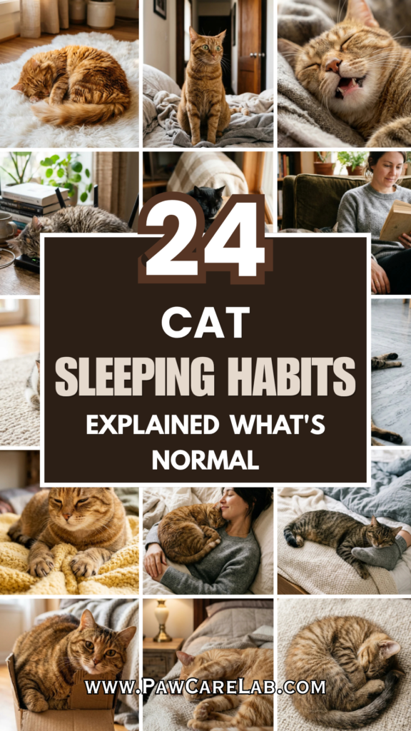 24 Cat Sleeping Habits Explained: What’s Normal?