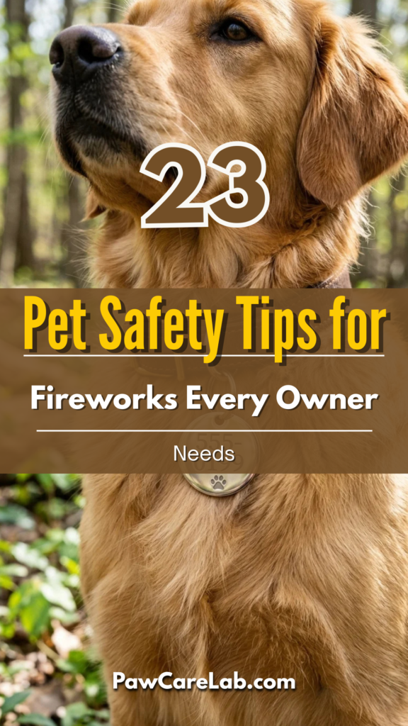 23 Pet Safety Tips for Fireworks Every Owner Needs