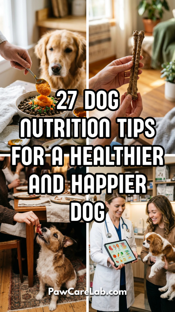 27 Dog Nutrition Tips for a Healthier and Happier Dog