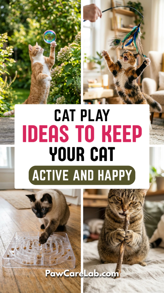 27 Cat Play Ideas to Keep Your Cat Active and Happy