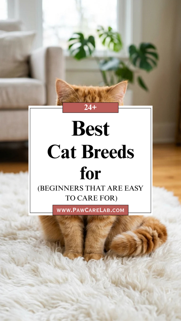 24 Best Cat Breeds for Beginners That Are Easy to Care For