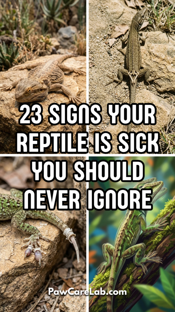 23 Signs Your Reptile Is Sick You Should Never Ignore