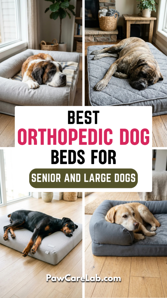 26 Best Orthopedic Dog Beds for Senior and Large Dogs