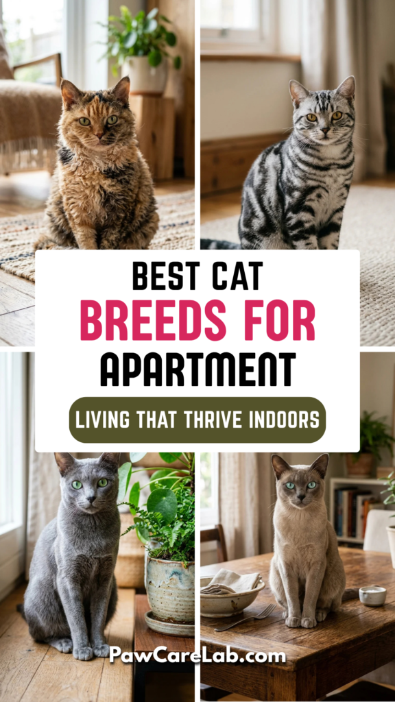 21 Best Cat Breeds for Apartment Living That Thrive Indoors