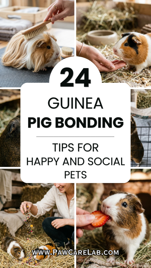 24 Guinea Pig Bonding Tips for Happy and Social Pets