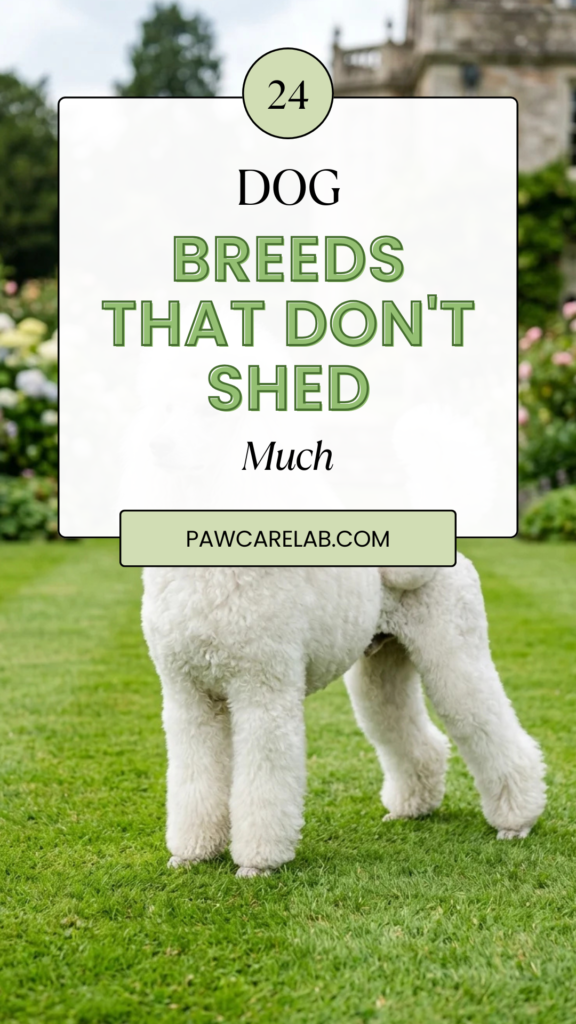 24 Dog Breeds That Don’t Shed Much