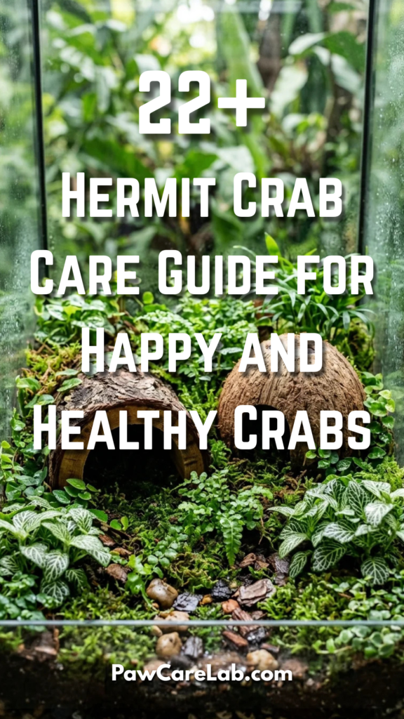22 Hermit Crab Care Guide for Happy and Healthy Crabs