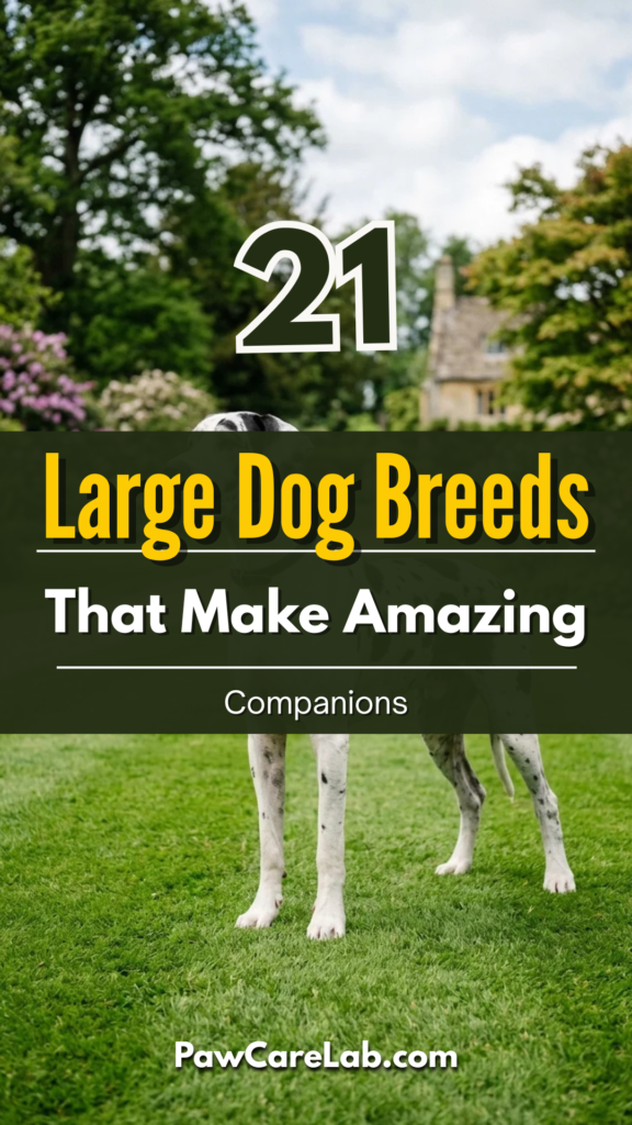 21 Large Dog Breeds That Make Amazing Companions