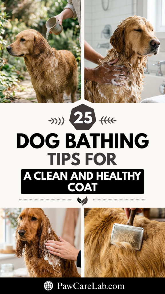 25 Dog Bathing Tips for a Clean and Healthy Coat