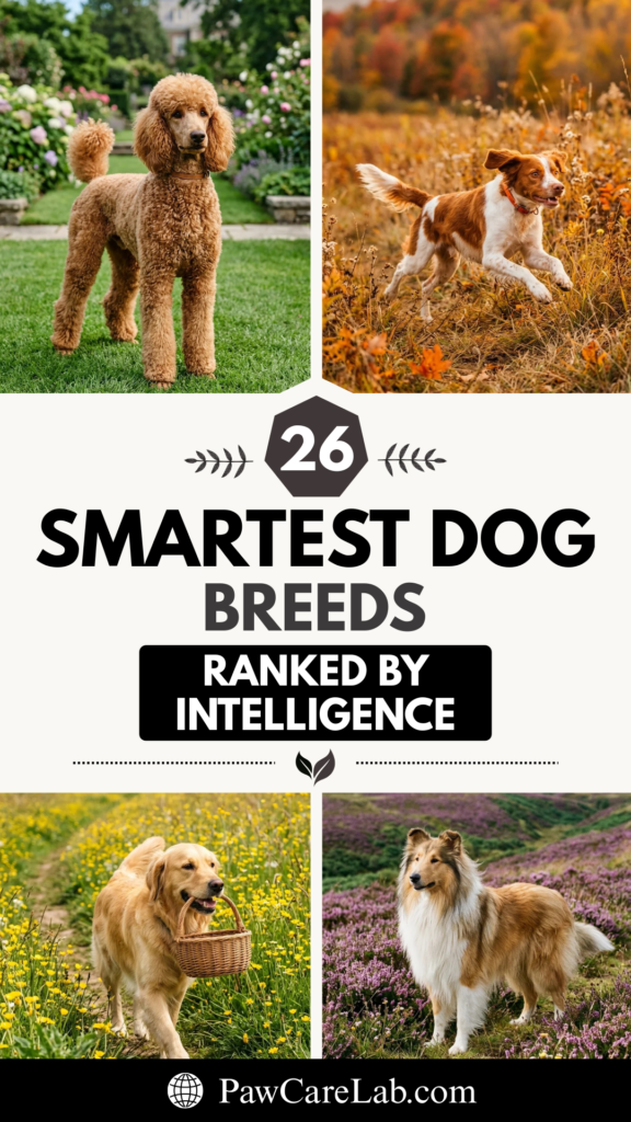 26 Smartest Dog Breeds Ranked by Intelligence