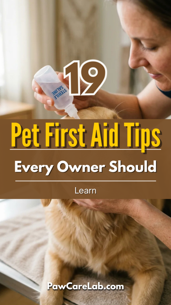 19 Pet First Aid Tips Every Owner Should Learn