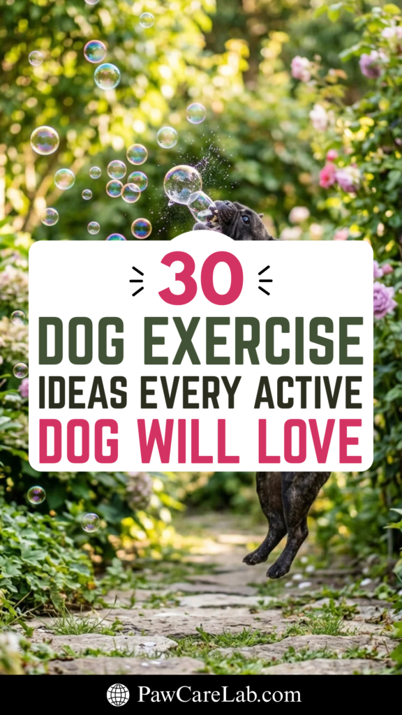 30 Dog Exercise Ideas Every Active Dog Will Love