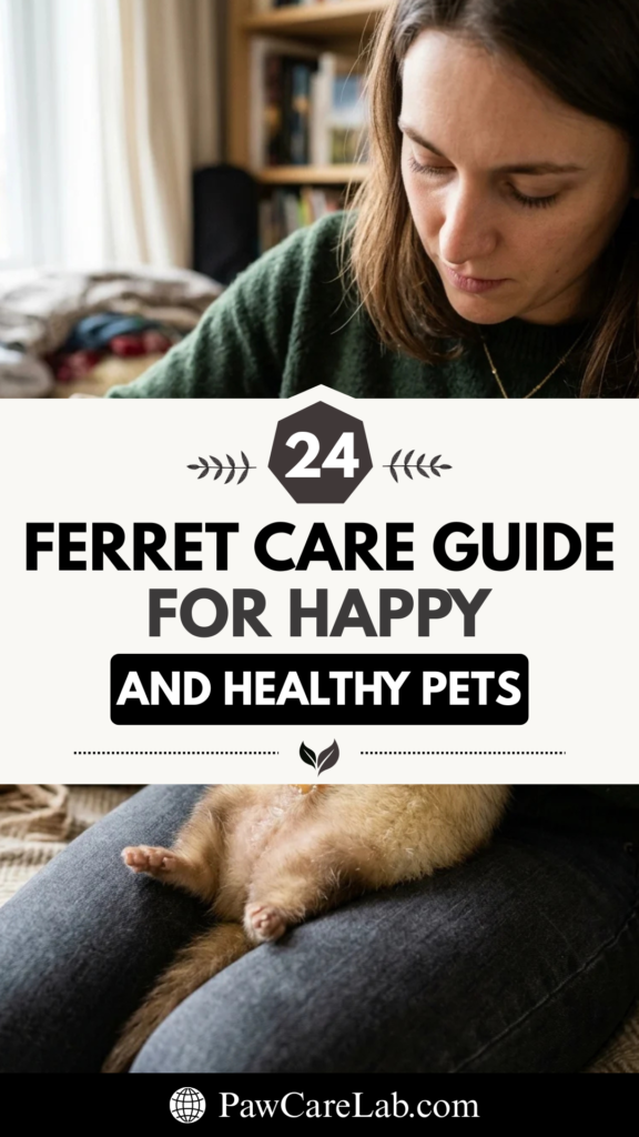 24 Ferret Care Guide for Happy and Healthy Pets