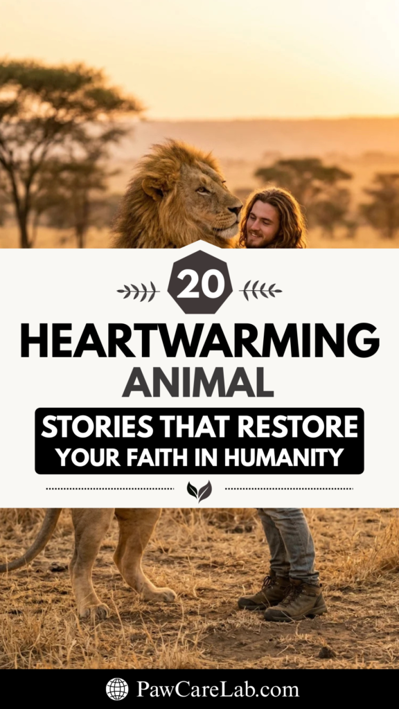 20 Heartwarming Animal Stories That Restore Your Faith in Humanity