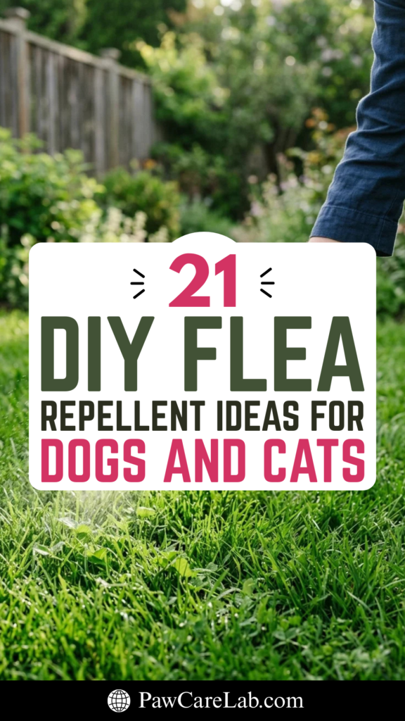 21 DIY Flea Repellent Ideas for Dogs and Cats