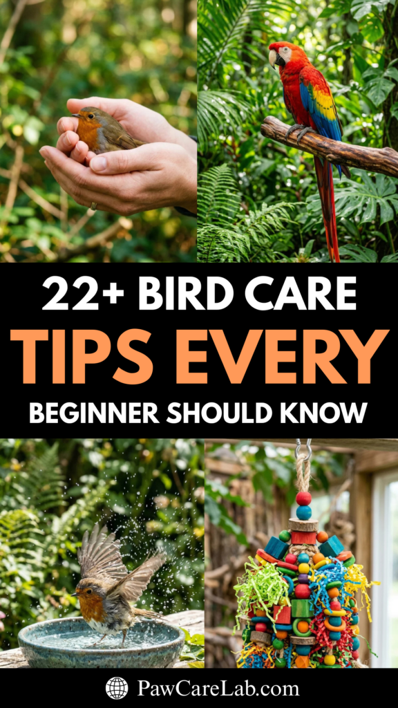 22 Bird Care Tips Every Beginner Should Know