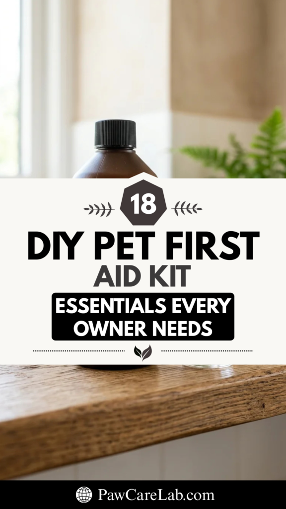18 DIY Pet First Aid Kit Essentials Every Owner Needs