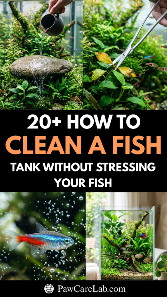 20 How to Clean a Fish Tank Without Stressing Your Fish