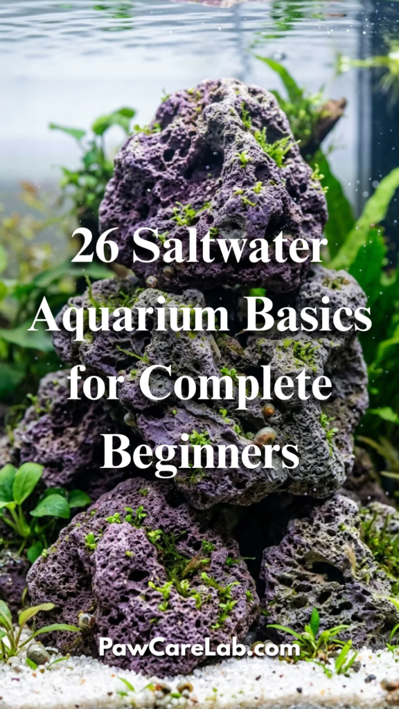 26 Saltwater Aquarium Basics for Complete Beginners