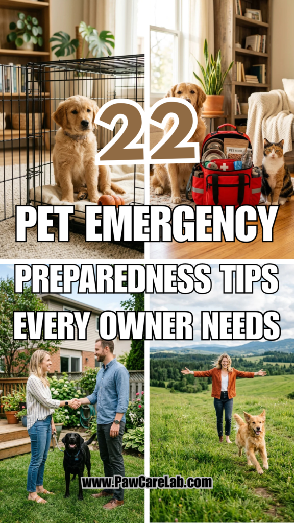 22 Pet Emergency Preparedness Tips Every Owner Needs