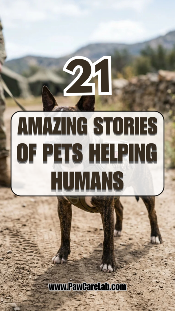 21 Amazing Stories of Pets Helping Humans