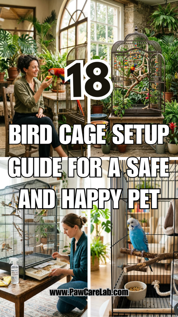 18 Bird Cage Setup Guide for a Safe and Happy Pet