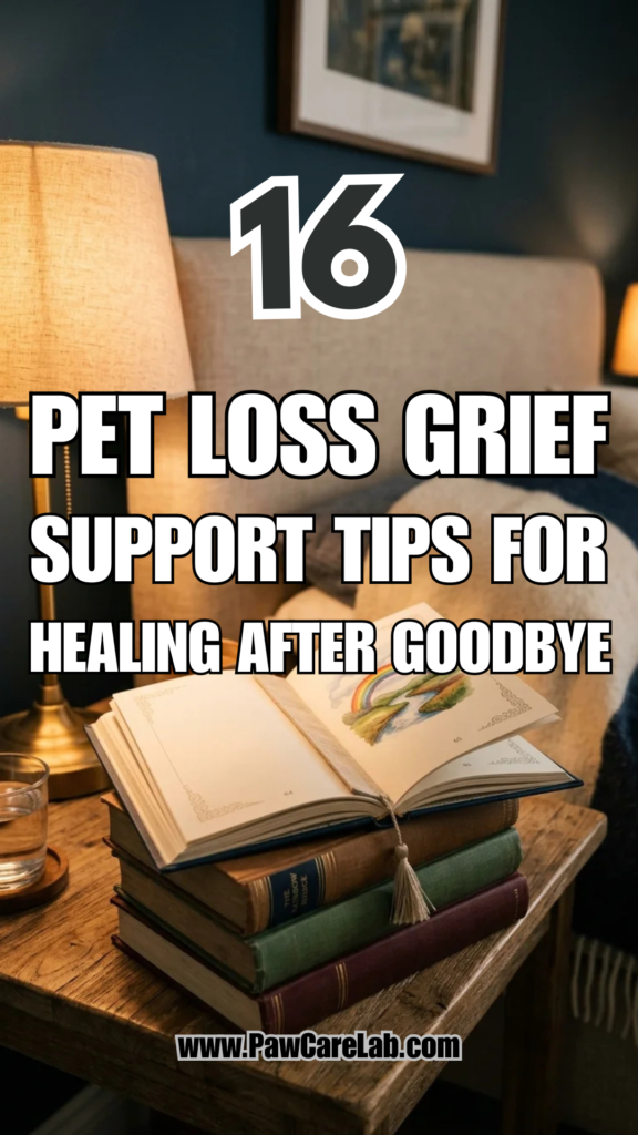16 Pet Loss Grief Support Tips for Healing After Goodbye