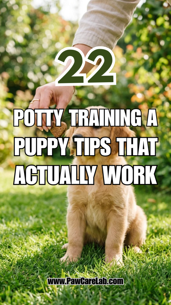 22 Potty Training a Puppy Tips That Actually Work