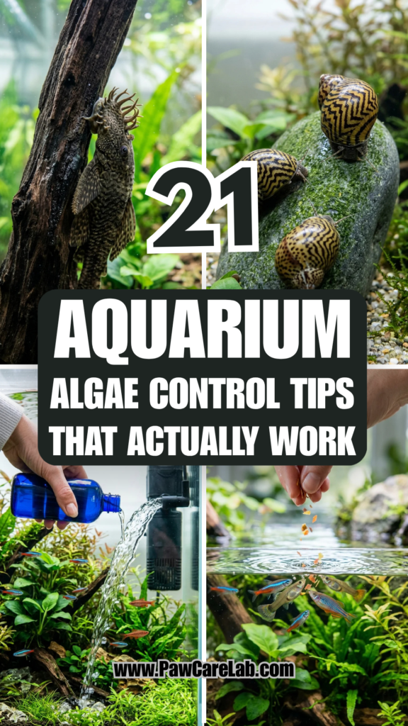 21 Aquarium Algae Control Tips That Actually Work