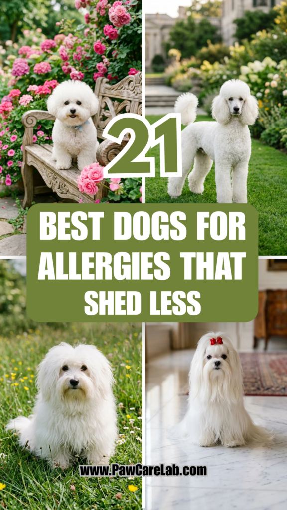 21 Best Dogs for Allergies That Shed Less