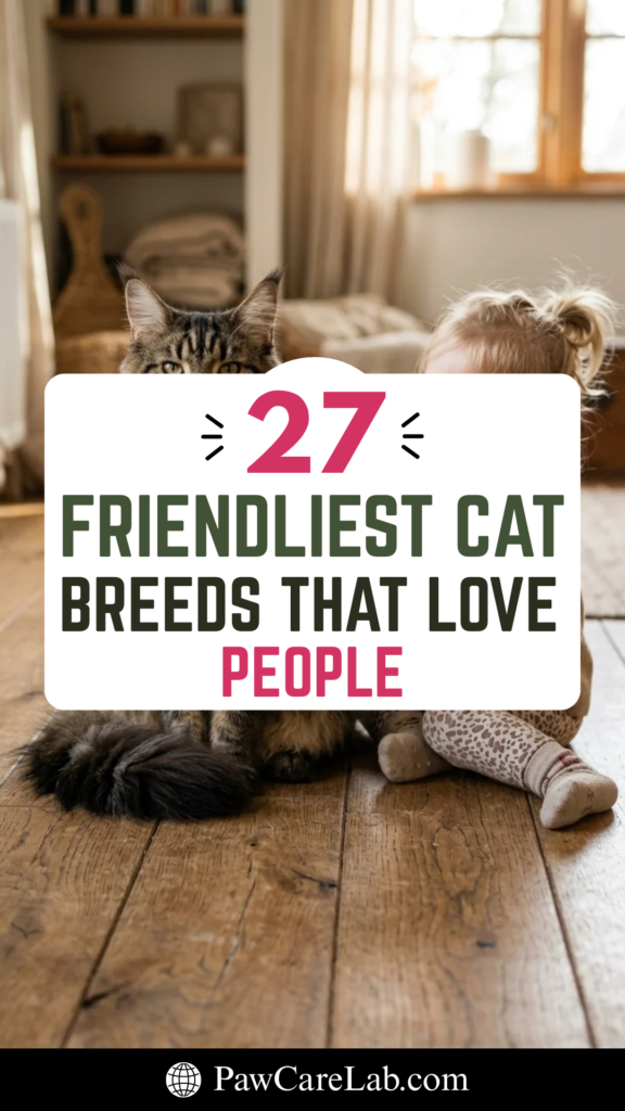27 Friendliest Cat Breeds That Love People