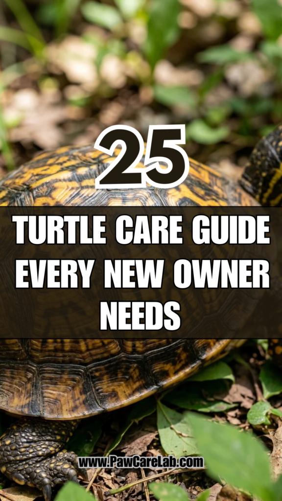 25 Turtle Care Guide Every New Owner Needs