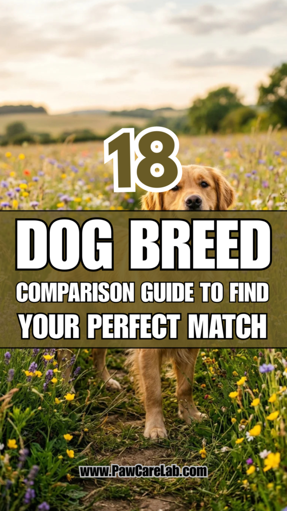18 Dog Breed Comparison Guide to Find Your Perfect Match