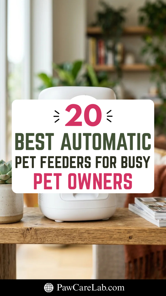 20 Best Automatic Pet Feeders for Busy Pet Owners